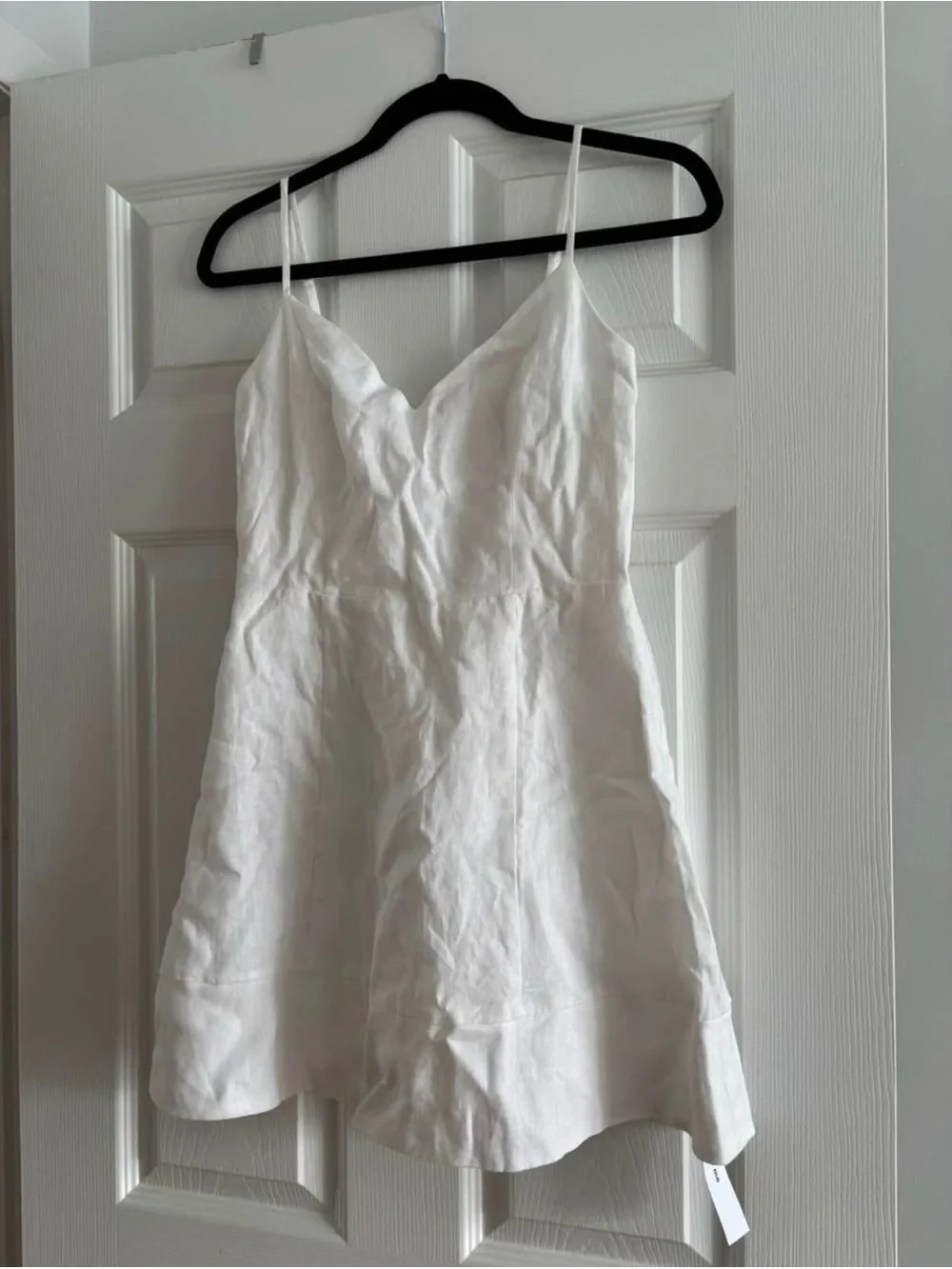 Reformation Holy Linen Dress White - Picture 3 of 5
